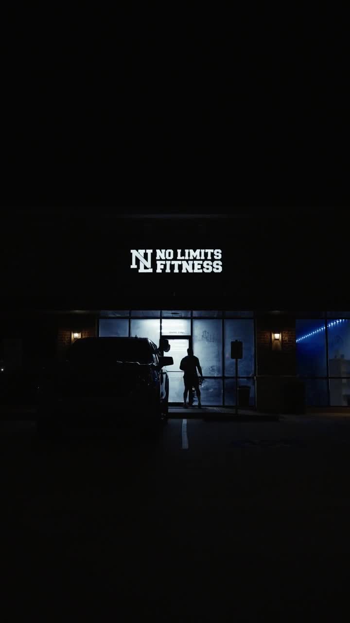 No Limits Fitness gym entrance featured in its promotional film